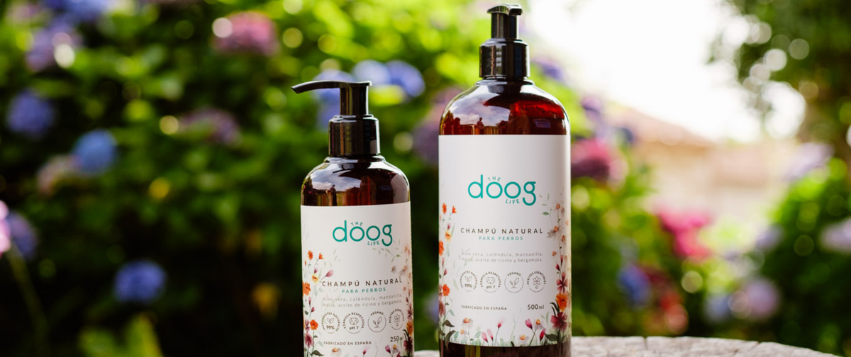 Los beneficios de elegir un champú natural para tu perro