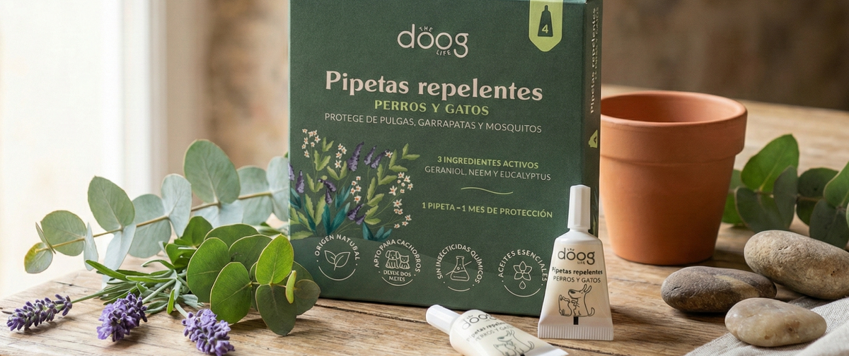 Pipetas repelentes naturales para perros: cómo funcionan, cuándo usarlas y qué esperar (guía 2026)