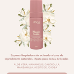 Espuma limpiadora sin aclarado