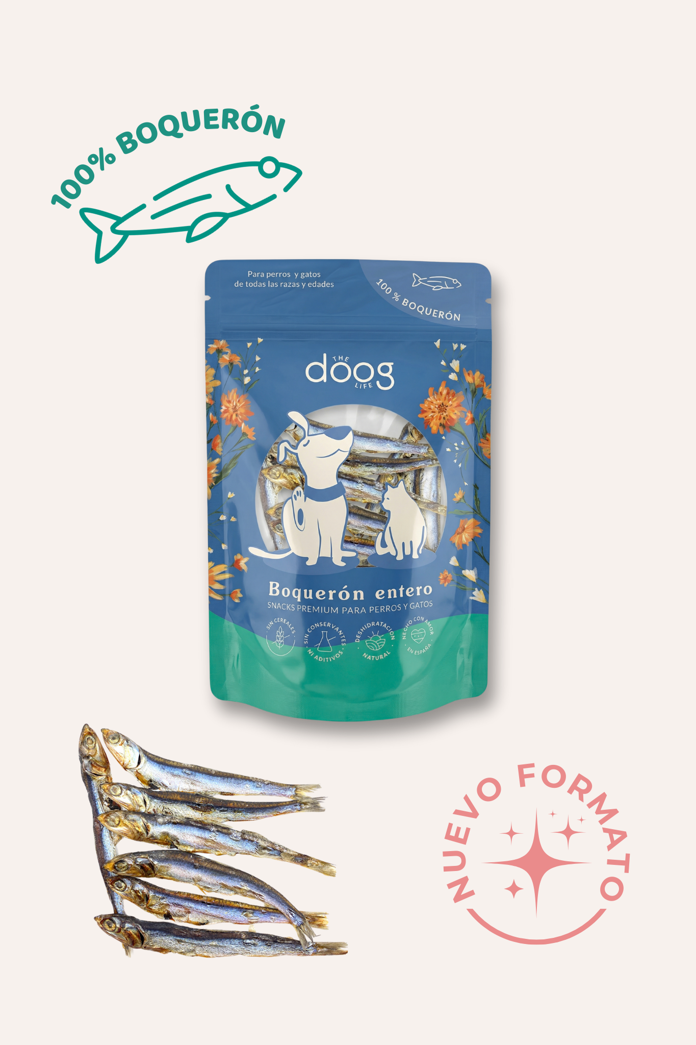 Boquerones deshidratados