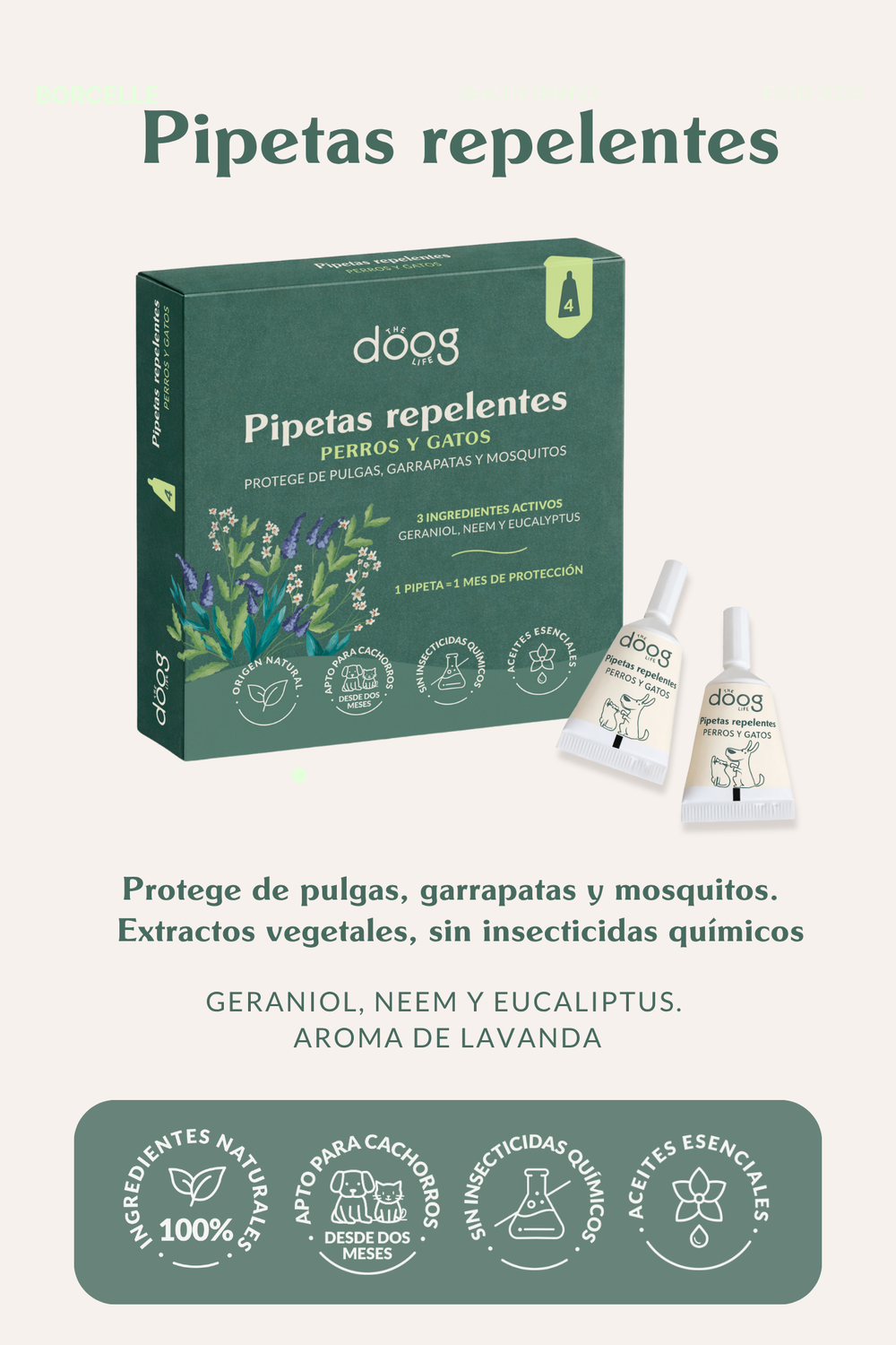 Pipetas repelentes