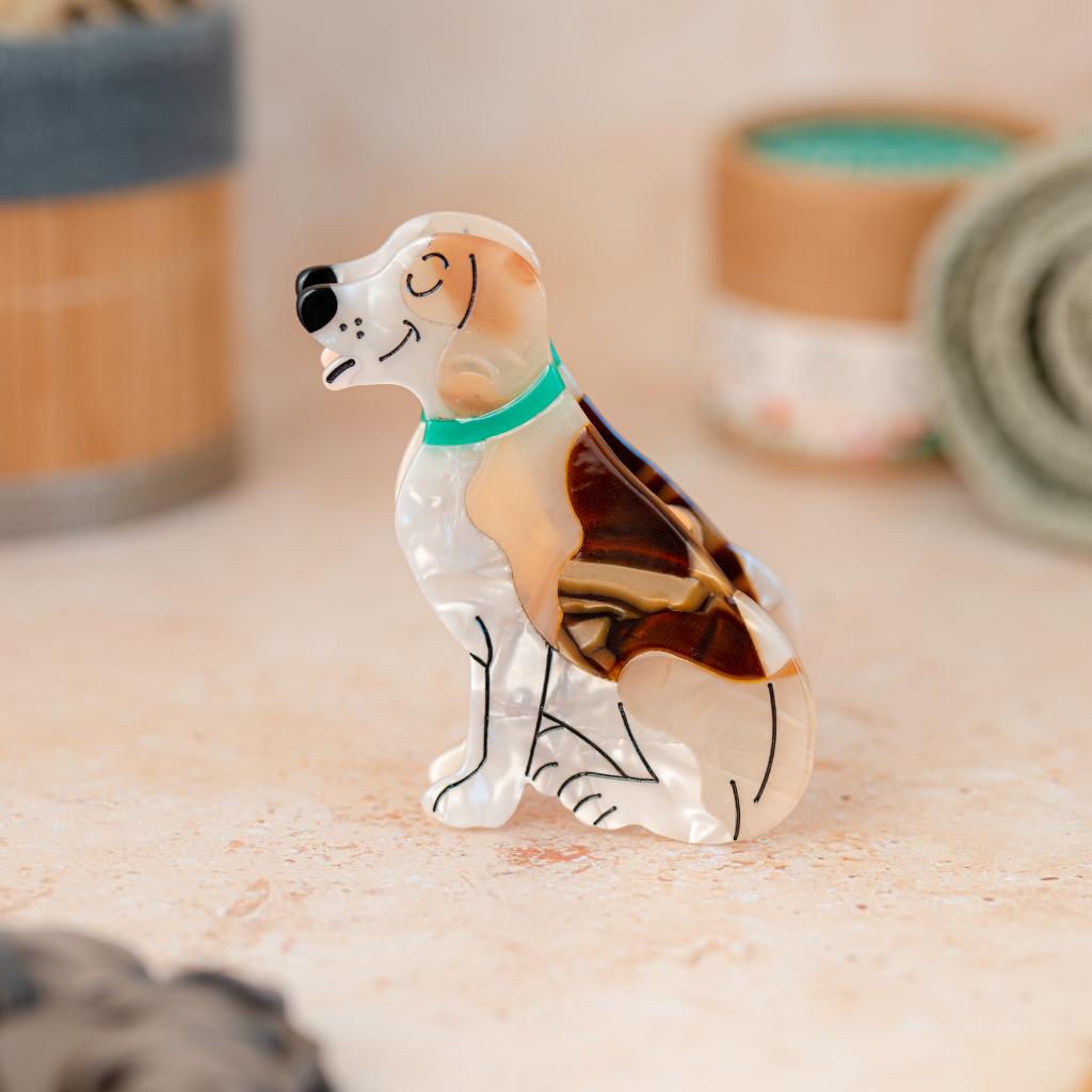 Beagle hair clip