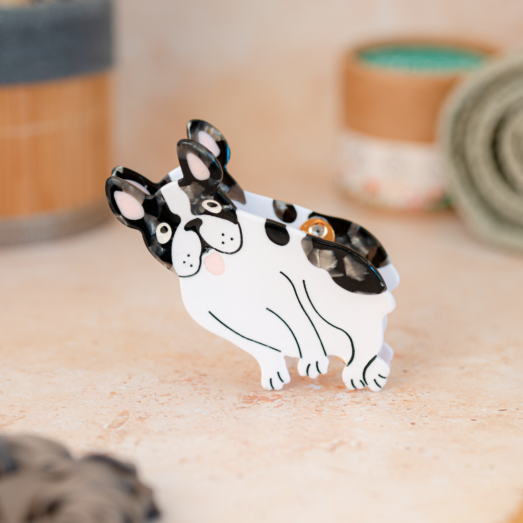 French Bulldog Hair Clip