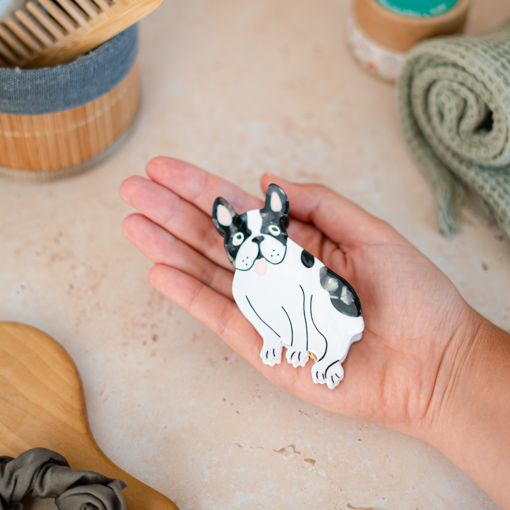 French Bulldog Hair Clip