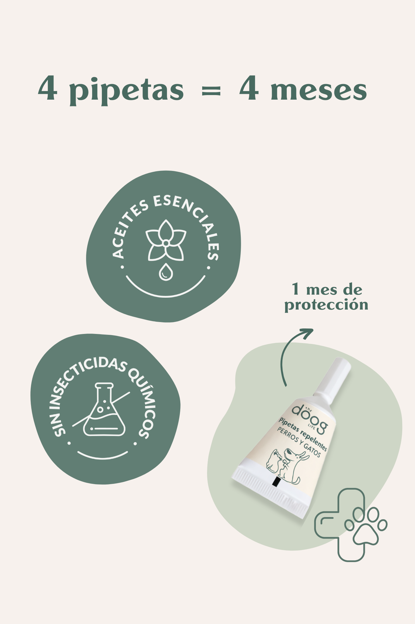 Una aplicación, hasta un mes de protección