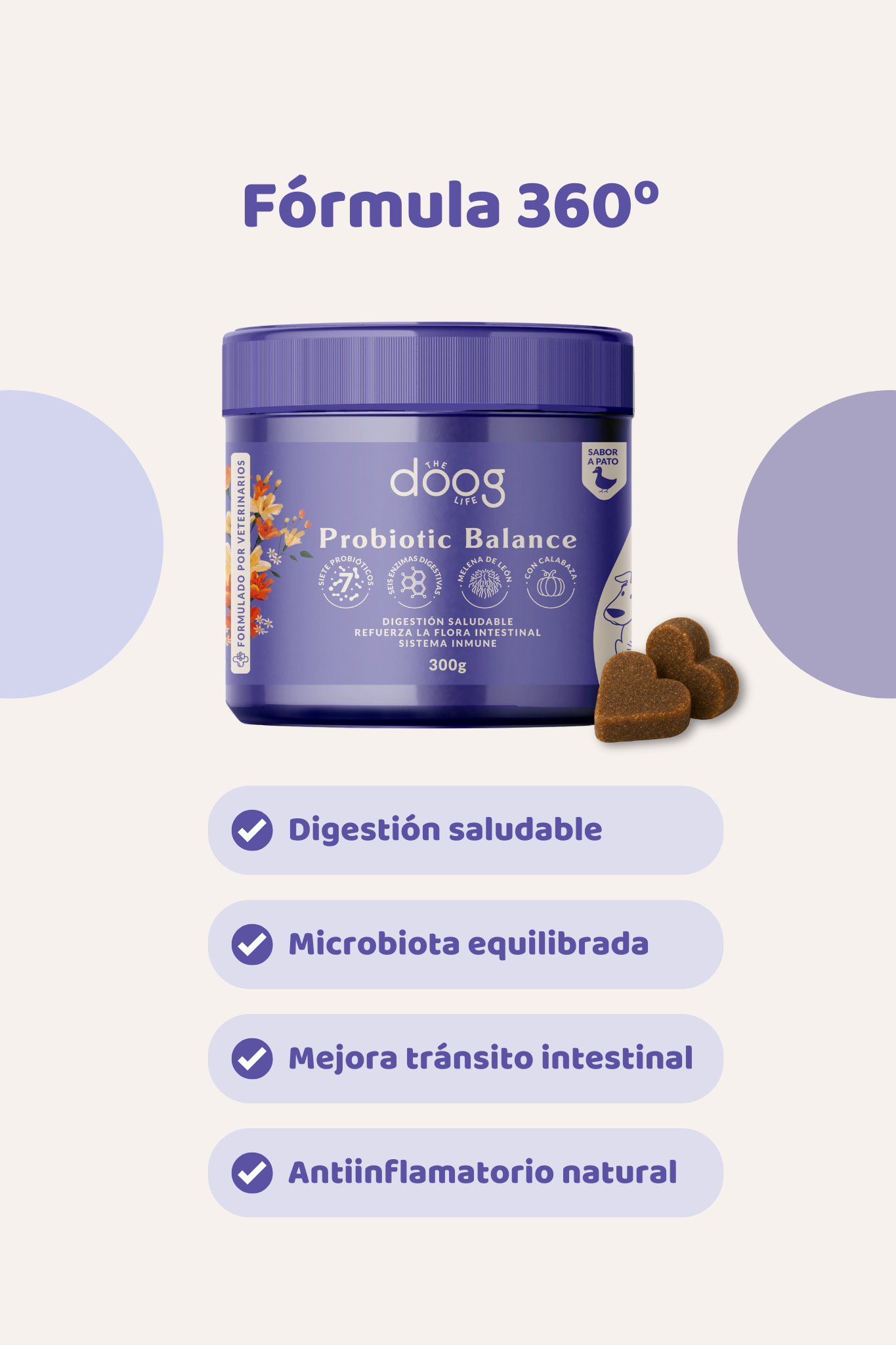 Suplemento digestivo perros y gatos