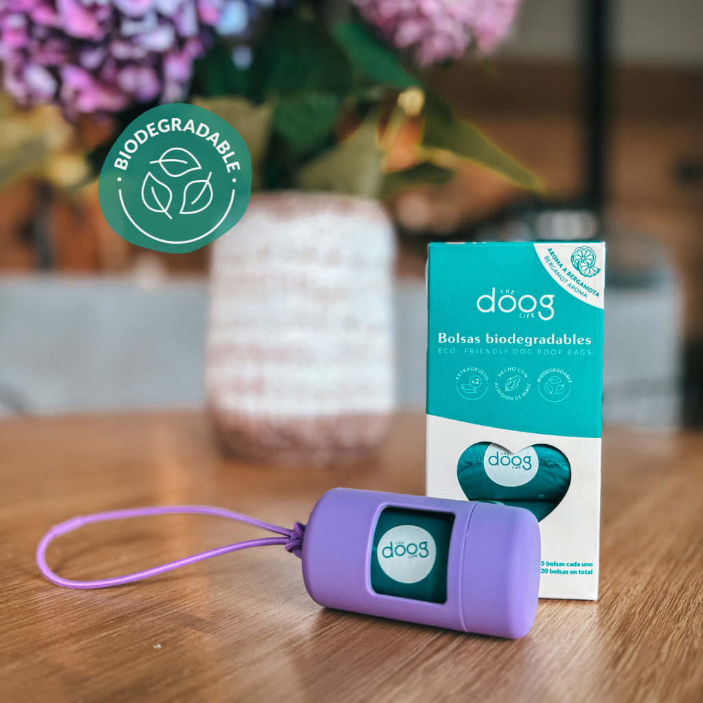 Biodegradable dog waste bags