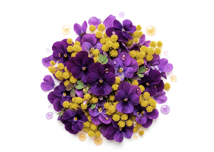 Aroma natural de violeta y mimosa