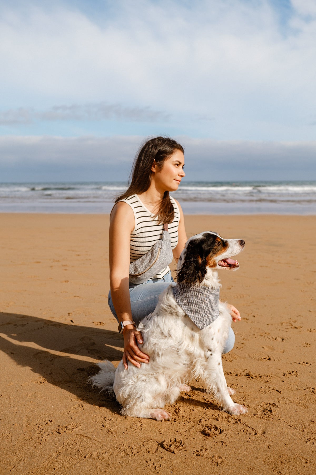 Bandana de cáñamo para perros