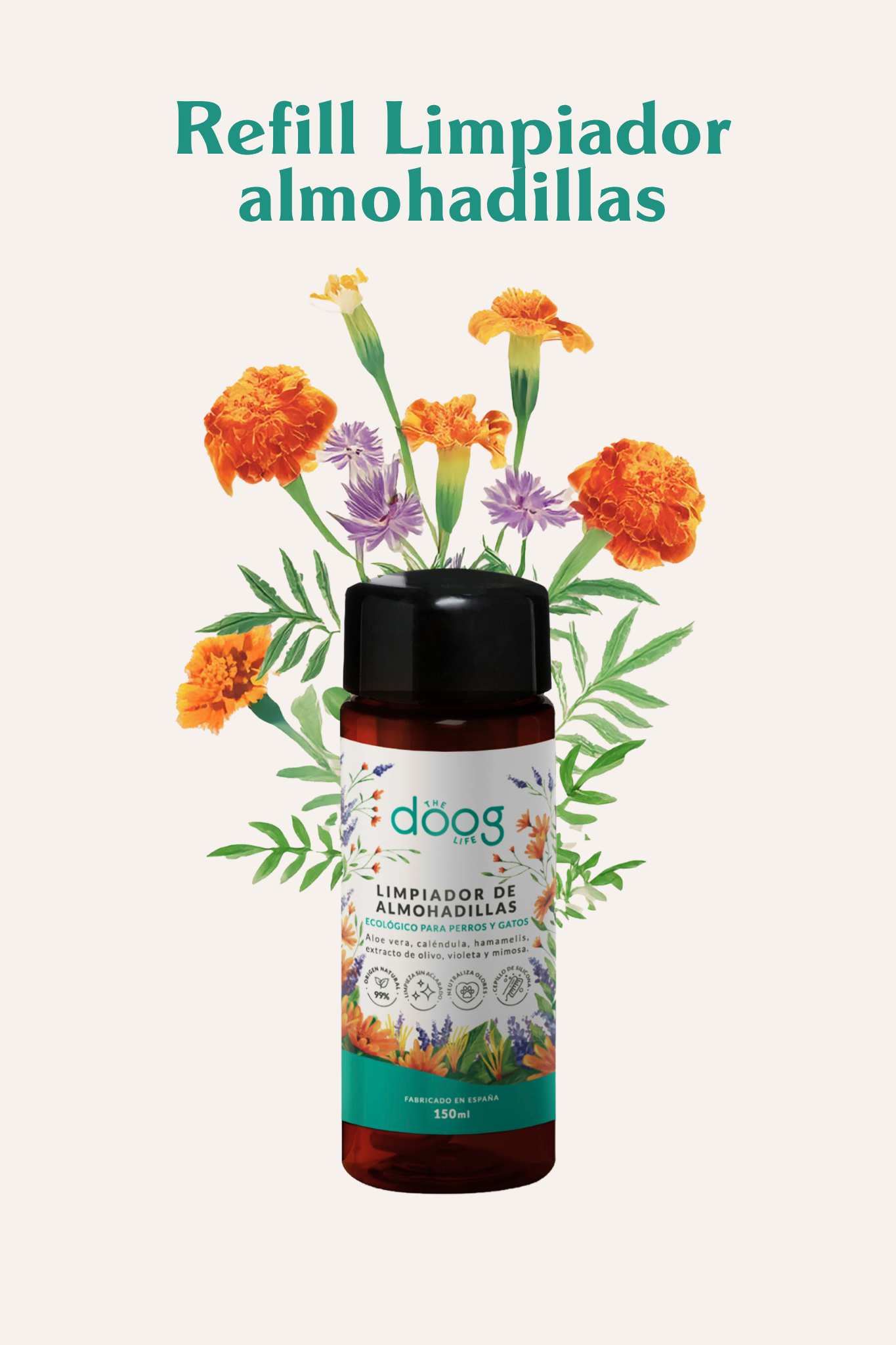 Refill limpiador de almohadillas ecológico