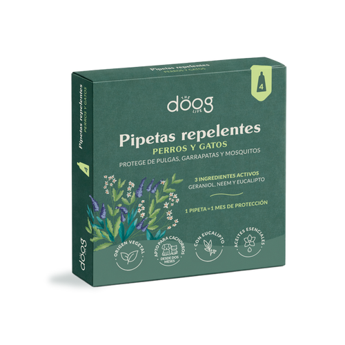 Pipetas repelentes naturales para perros - The Doog Life