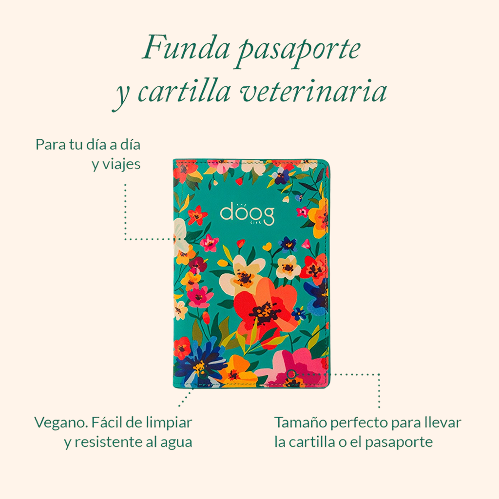 Passport and pet health record cover