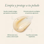 Champú repelente