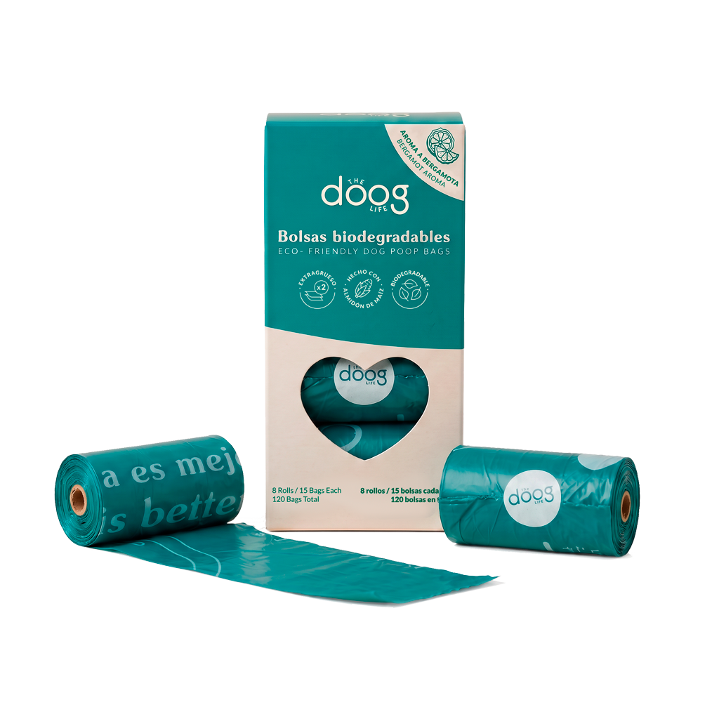 Biodegradable dog waste bags