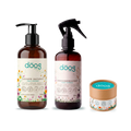 Shampoing, brume et baume